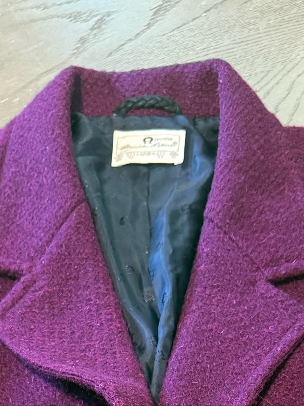Vintage 90s Etienne Aigere made in West Germany 90 percent wool 10 nylon